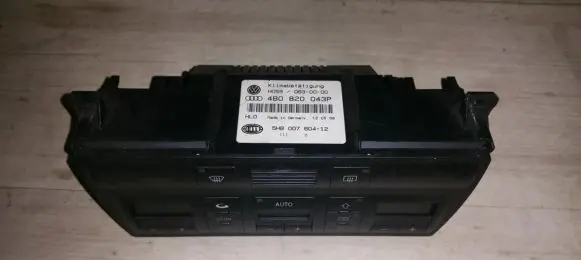 Audi A6 S6 C5 4B Climate control unit 4b0820043p 5hb007604-12