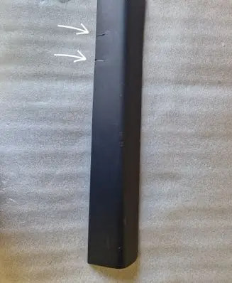 Ford Ecosport Rear door trim (molding) AG135425334AW AG135425334A AG135425334