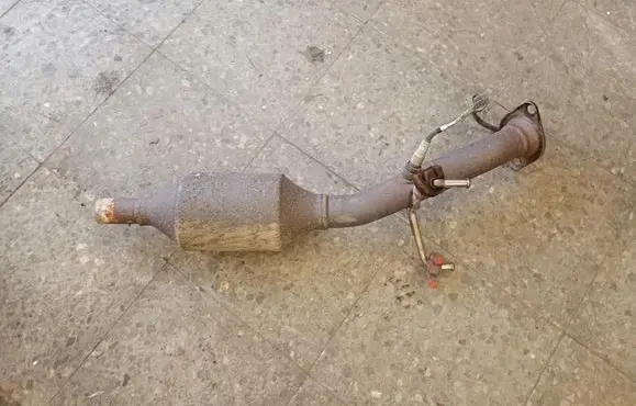 Mitsubishi Colt Catalyst/FAP/DPF particulate filter 