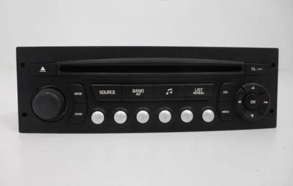 Peugeot Partner Radio/CD/DVD/GPS head unit 96643697XT PSARCD41164 A2C53250030