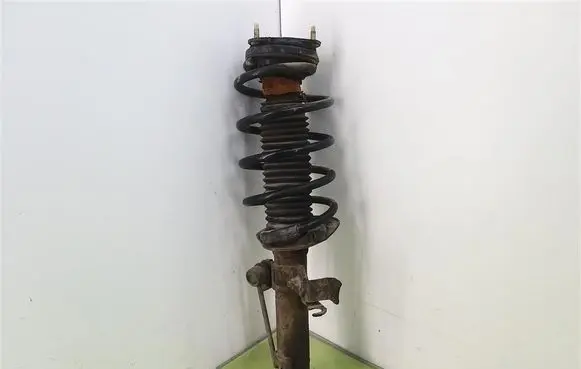 Front shock absorber with coil spring