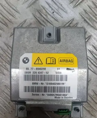 BMW 5 E60 E61 Airbag control unit/module 6940298 S1694029801M 04B057HA0146A