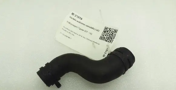 Volkswagen Tiguan Engine coolant pipe/hose 1K0121101CP