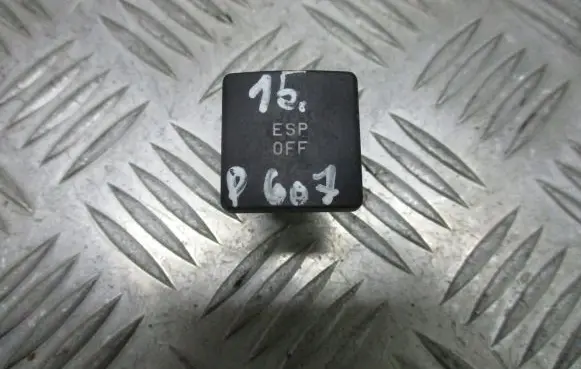Peugeot 607 ESP (stability program) switch 