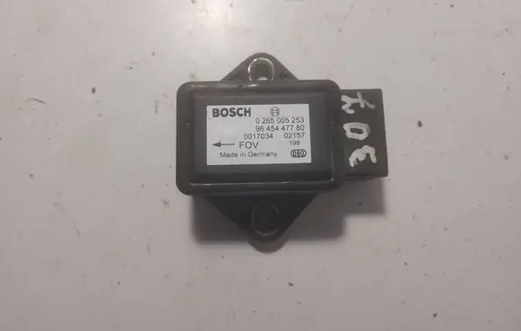 Peugeot 5008 ESP acceleration yaw rate sensor 9645447780 0017034 0265005253