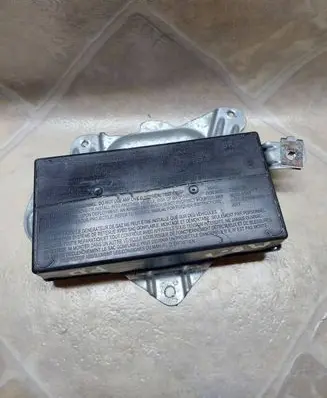Front door airbag