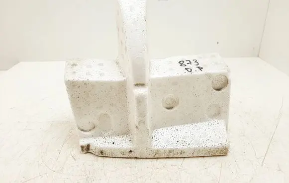 Front bumper foam support bar