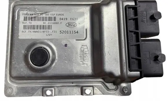 Ford Ka Engine control unit/module 52011154