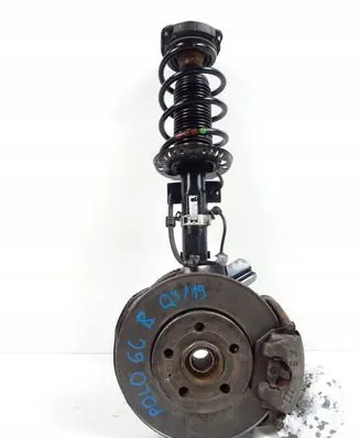 Volkswagen Polo V 6R Front suspension assembly kit set 6C0255AC 6Q0413031CF