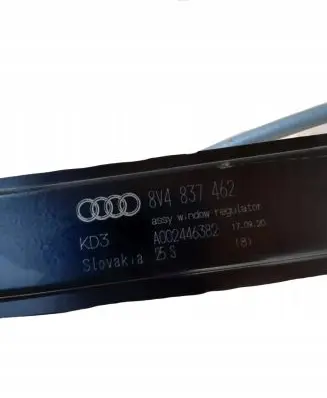 Audi A3 S3 8V Front window lifting mechanism without motor 8V4837462