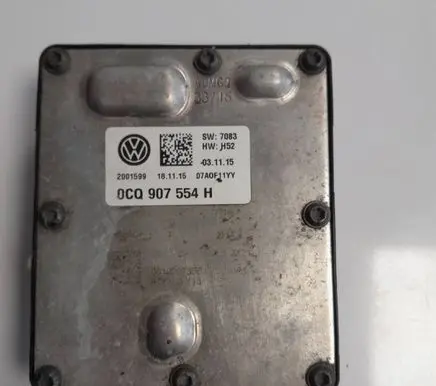 Skoda Superb B8 (3V) Transfer box differential control unit 0CQ907554H 2001599 07A0F11YY