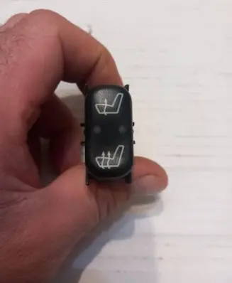 Mercedes-Benz ML W163 Seat heating switch 1638200210