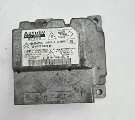 Citroen C4 I Airbag control unit/module 9662643980 603726100