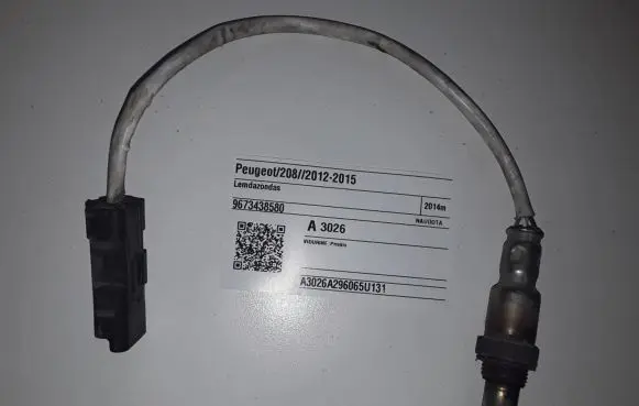 Peugeot 208 Lambda probe sensor 9673438580