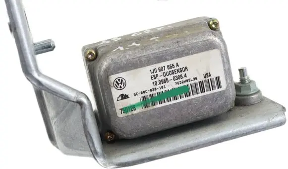 Volkswagen Golf IV ESP acceleration yaw rate sensor 1J0907655A 1J1907637D 10098503064