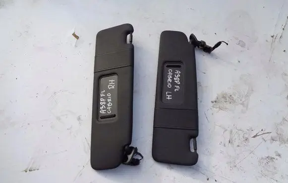 Audi A3 S3 8P Sun visor PODUSZKATAMAAIRBAG