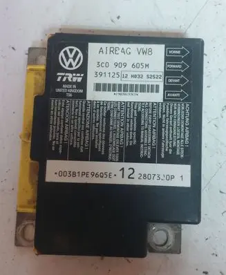 Volkswagen PASSAT B6 Airbag control unit/module 3C0909605M 391125 2807320P