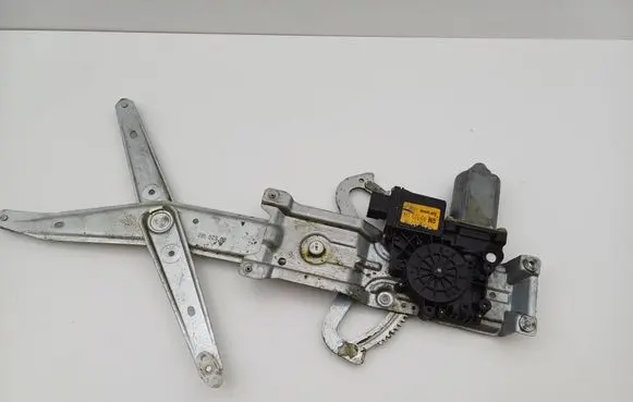 Opel Corsa B Front door window regulator with motor 90520194 90520192