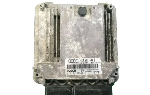 Audi A8 S8 D3 4E Engine control unit/module 0281011684 4E1907409B