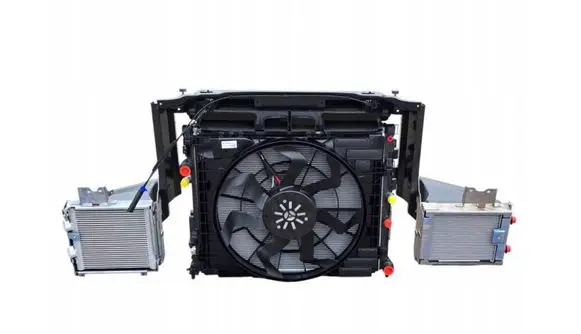 Mercedes-Benz G W463 2nd Gen Radiator support slam panel A1675040000 1675040000 A0995005800