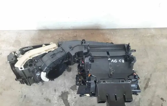 Interior heater climate box assembly