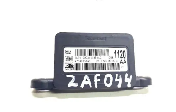 Opel Zafira C ESP acceleration yaw rate sensor 25170107153 TLR112023141351AC R734E151AC
