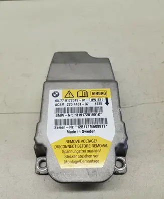 BMW 5 E60 E61 Airbag control unit/module 9172019 nr6317
