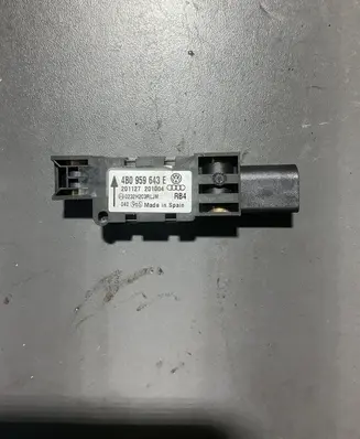 Airbag deployment crash/impact sensor