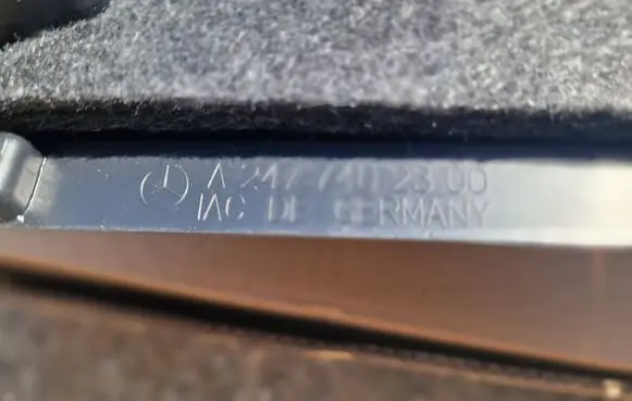 Mercedes-Benz B W247 Tailgate trim A2477403200