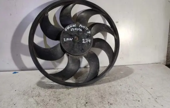 Fiat Grande Punto Electric radiator cooling fan 55702058