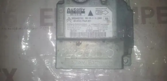 Citroen C4 I Airbag control unit/module 9653493780 603726100