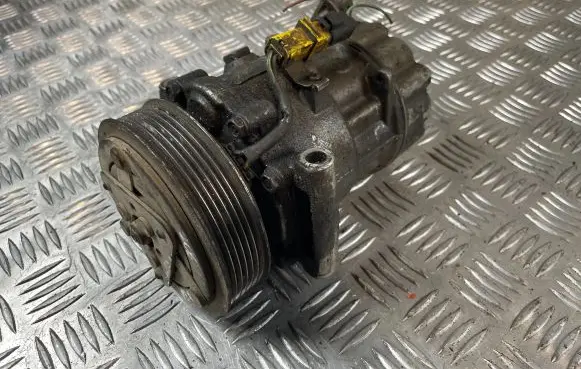Peugeot 206 Air conditioning (A/C) compressor (pump) 9655191580