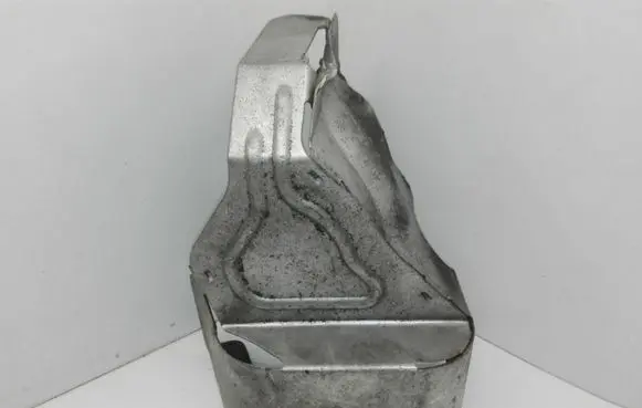 Audi A6 S6 C6 4F Heat shield in engine bay 059145325AD