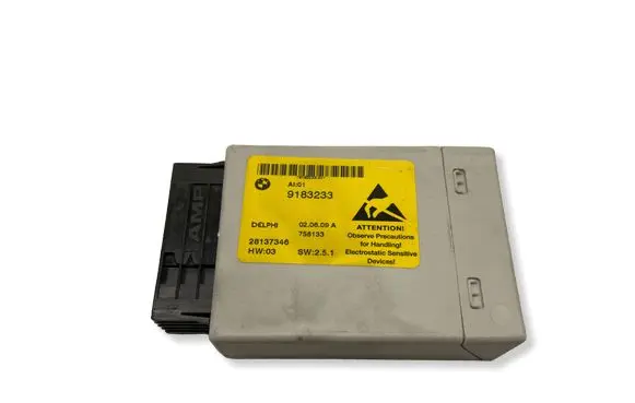 BMW 5 E60 E61 Center console control module 9183233 758133 28137346