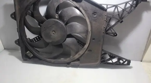 Opel Corsa D Air conditioning (A/C) fan (condenser) 