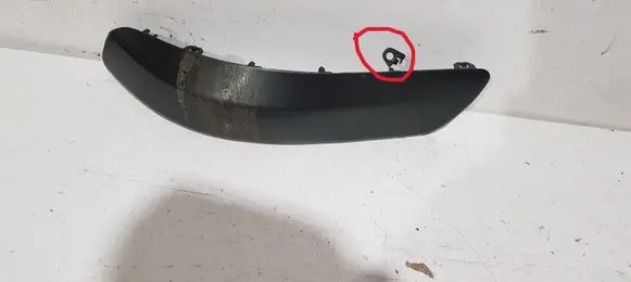 Peugeot 307 Front bumper corner part panel trim 9642030977