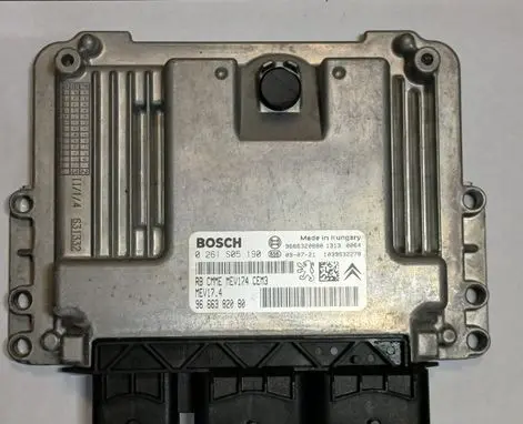 Peugeot 207 Engine control unit/module 9666382080 0261S05190 MEV174