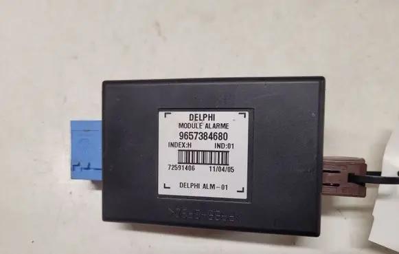 Peugeot 407 Alarm control unit/module 9657384680 72591406