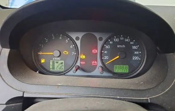 Ford Fiesta Speedometer (instrument cluster) 2S6F-10849-JF IMPRK1429151