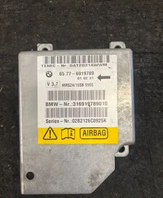 BMW 5 E39 Airbag control unit/module 6919789 316919789010