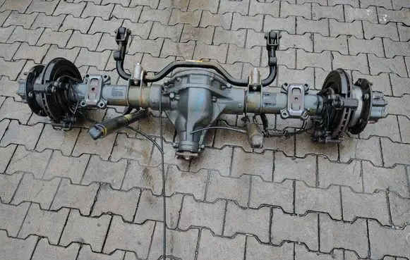 Rear axle beam