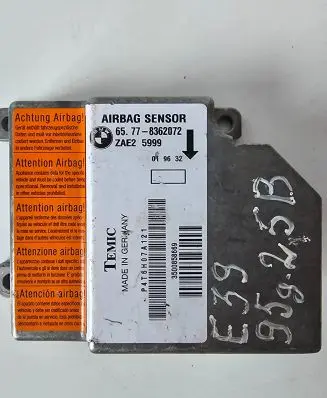 BMW 5 E39 Airbag control unit/module 65778362072 7AE25999