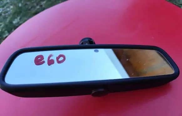 BMW 5 E60 E61 Rear view mirror (interior) 913445901