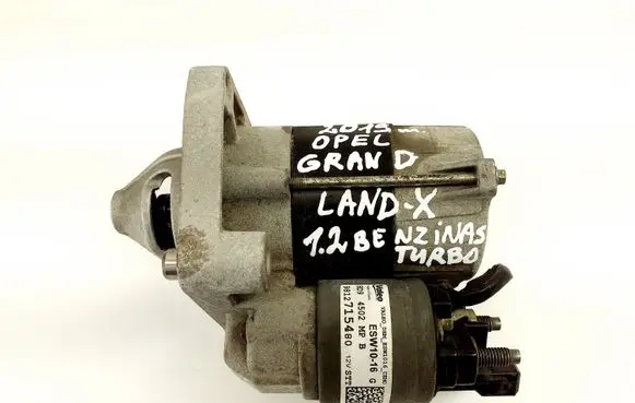 Opel Grandland X Starter motor 9812715480