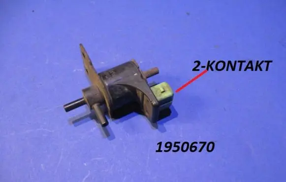 Peugeot Partner Turbo solenoid valve 1950670