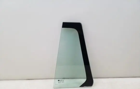 Rear vent window glass