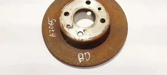 Fiat Punto (188) Front brake disc neventiliuojamas