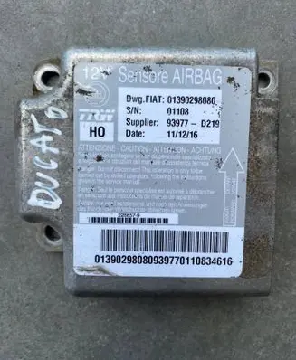 Fiat Ducato Airbag control unit/module 01390298080 939770219