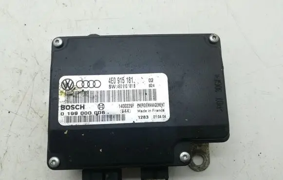 Audi A8 S8 D3 4E Voltage converter/converter module 4E0915181