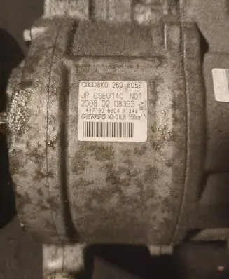 Audi A4 S4 B8 8K Air conditioning (A/C) compressor (pump) 8k0260805e